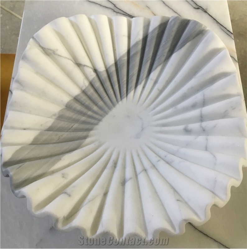 marble wine rack calacatta key bowl stone change bowl